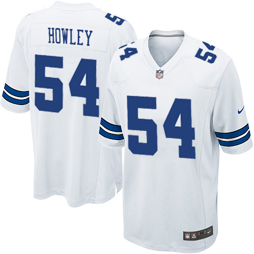 Youth Limited Chuck Howley Nike Jersey White Road - #54 NFL Dallas Cowboys